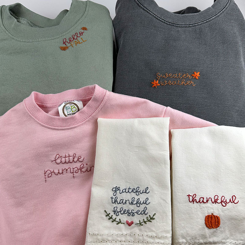 Sweater Weather - Stick ‘n Stitch Transfers