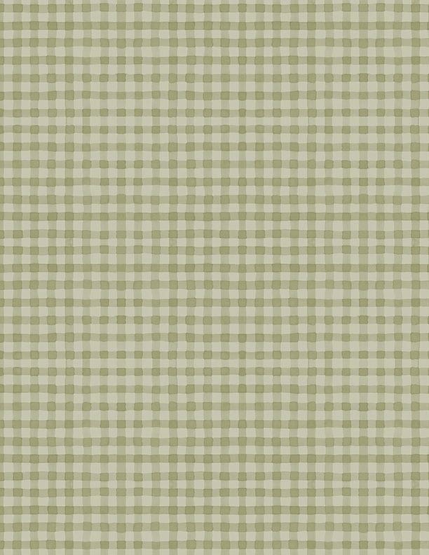 Blessed by Nature Gingham Blue Green