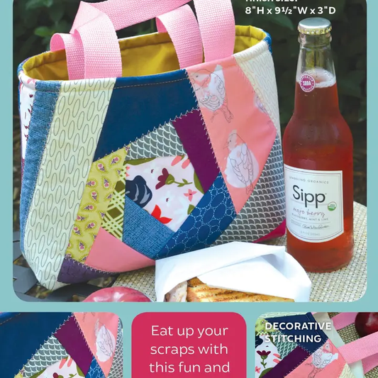 Lunch Tote Scrap Snack Pattern