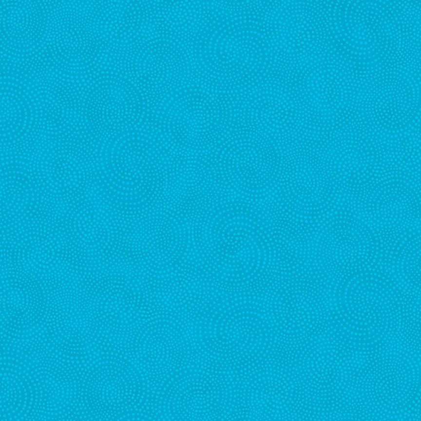 Twirl Dotty Spiral - Turquoise