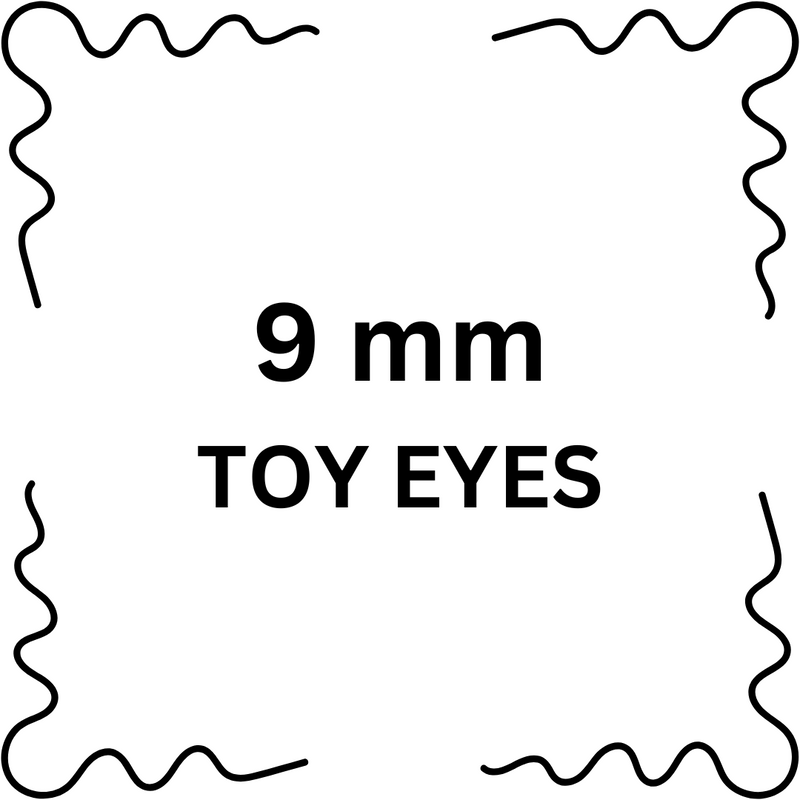 9mm Toy Eye Pack (pk of 5)