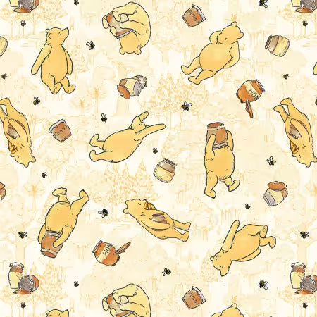 Classic Winnie - Yellow Bears