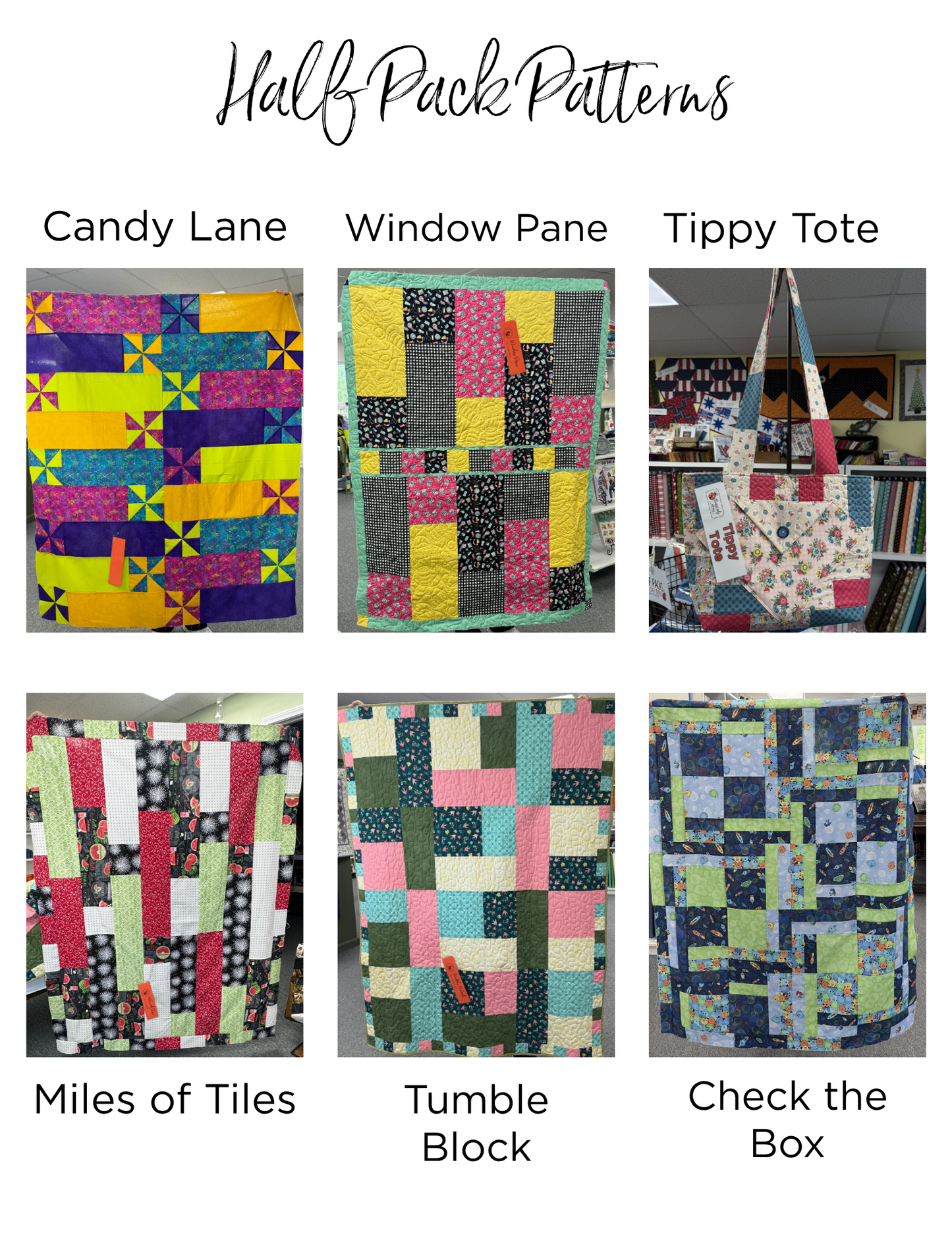 Half Pack Quilt Kits