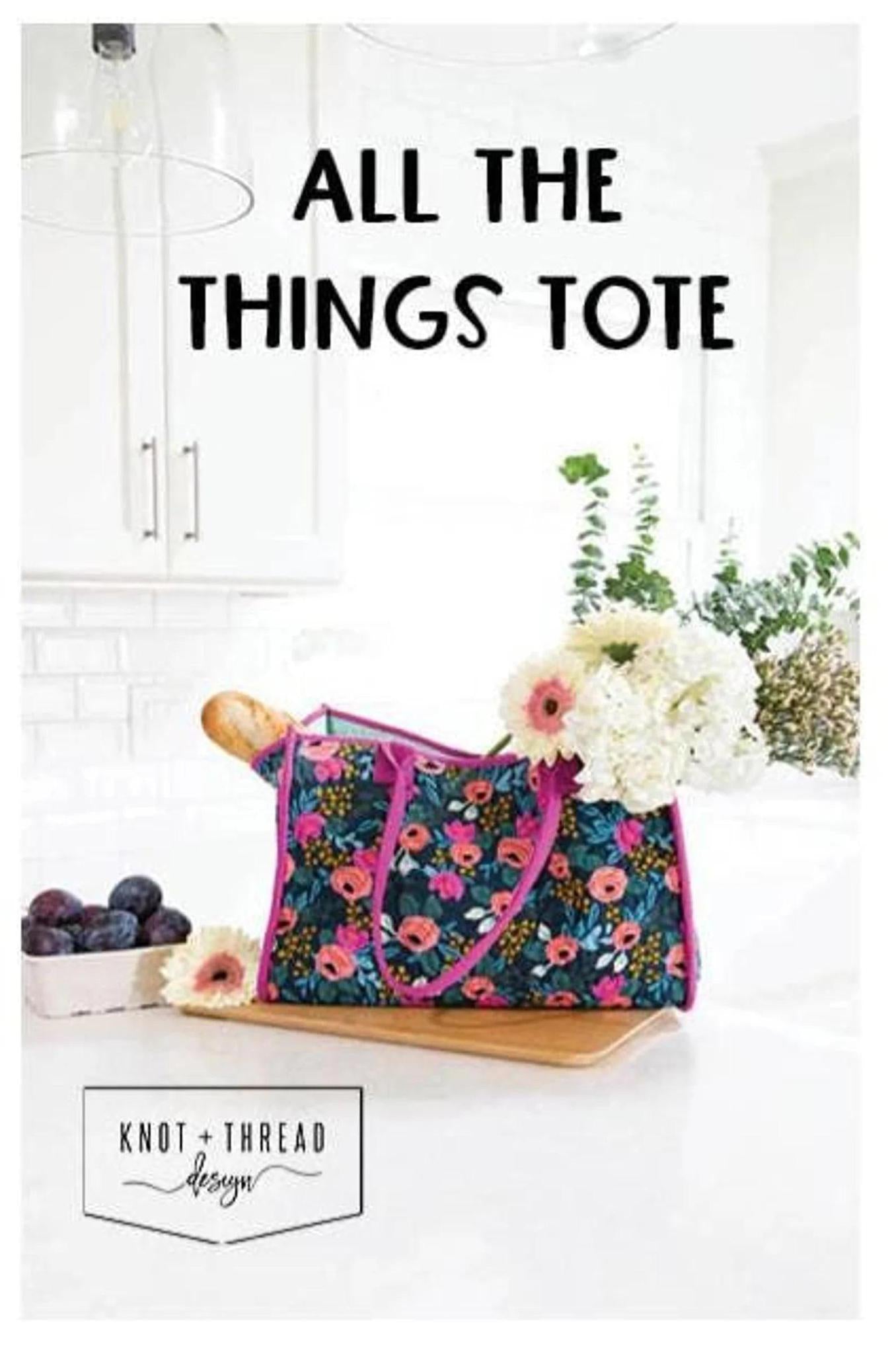 All The Things Tote Pattern