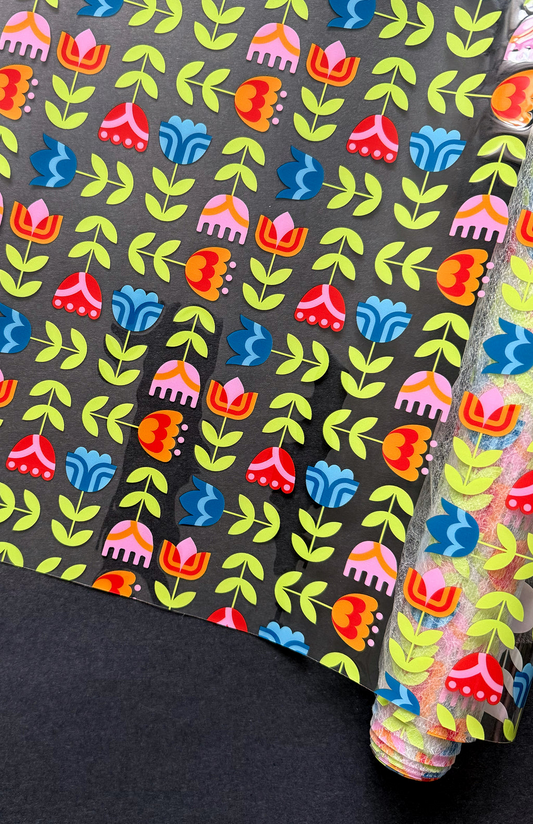 Dutch Days Tulips Clear TPU Vinyl