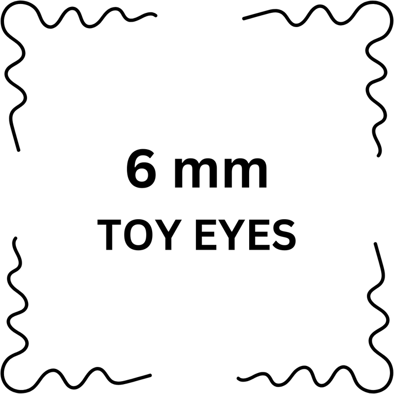 6mm Toy Eye Pack (pk of 5)