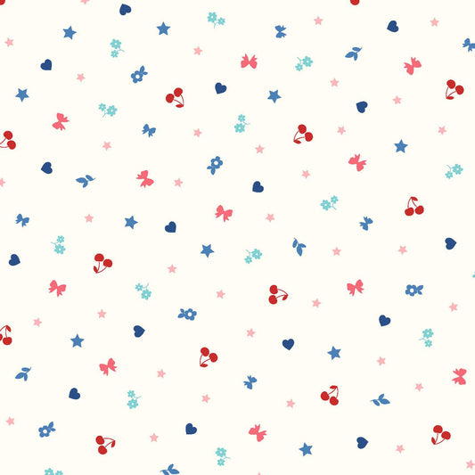 Star Spangled Beauty Teeny Tiny Stars Soft White