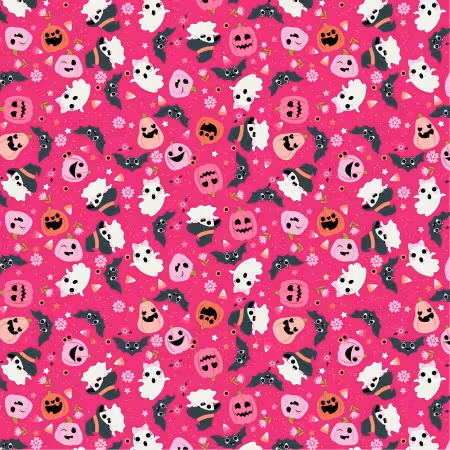 Not Scary Dark Pink Going Batty