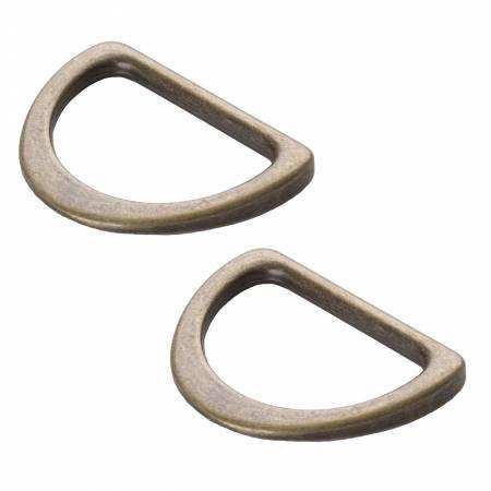 1" D Ring Flat (Set of Two)