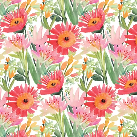 Bows & Blooms White Large Flowers