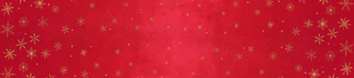 Ombre Flurries Christmas Red
