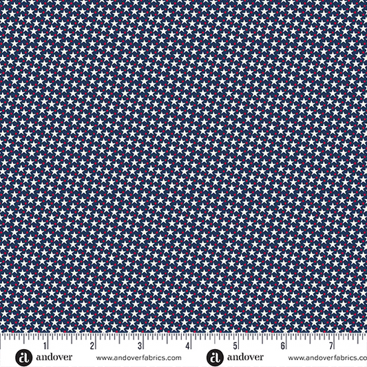 Americana Navy Star Dot