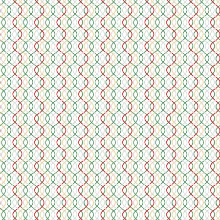 Merry Mix White and Multi Geometric