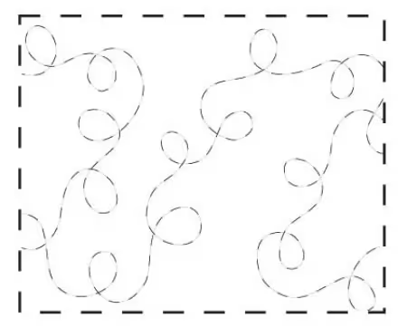 Quilt Pattern On A Roll Wide Loops 9 1/2in x 26'