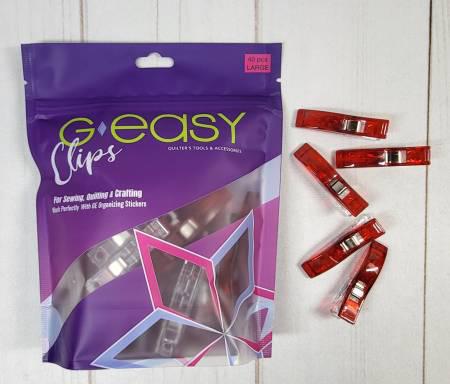 GEasy Clips Large Red (40 pack)