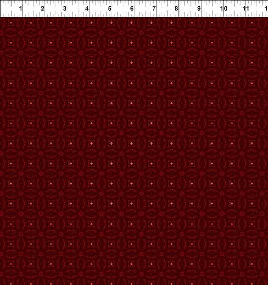 Winter Enchantment Red Tonal