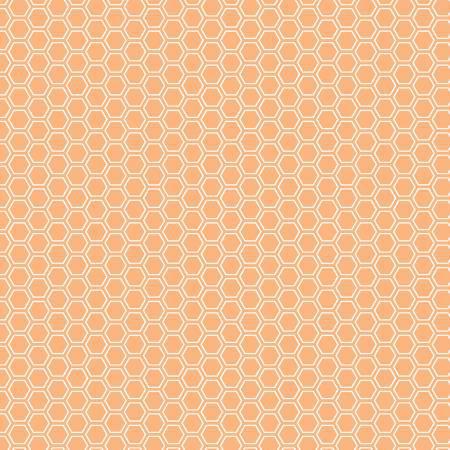 Orange Honeycomb