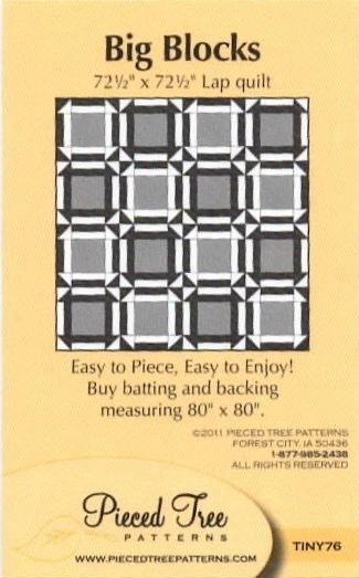 Big Blocks Lap Quilt