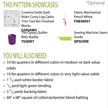 Carousel Quilt Pattern