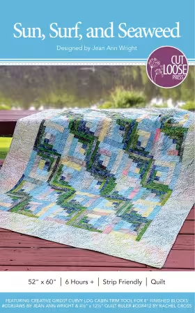 Sun Surf and Seaweed Quilt Pattern