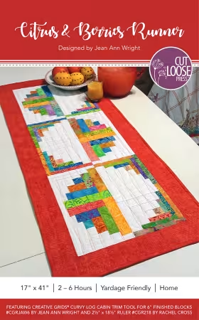 Citrus and Berry Table Runner