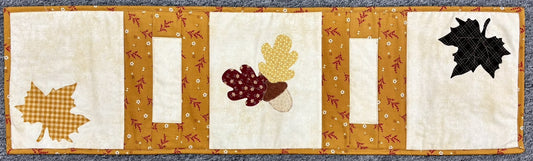 Fall Table Runner with Leaves Kit