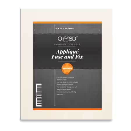 Applique Fuse and Fix Sheets 8.5inX11in