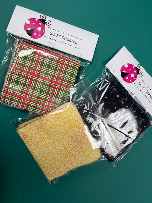 50 Count 5" Charm Squares