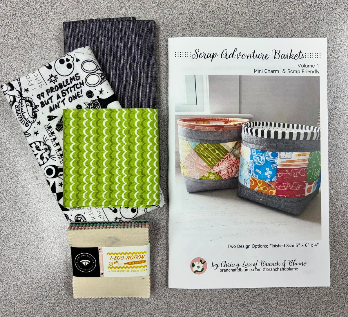 Scrap Adventure Basket Kit