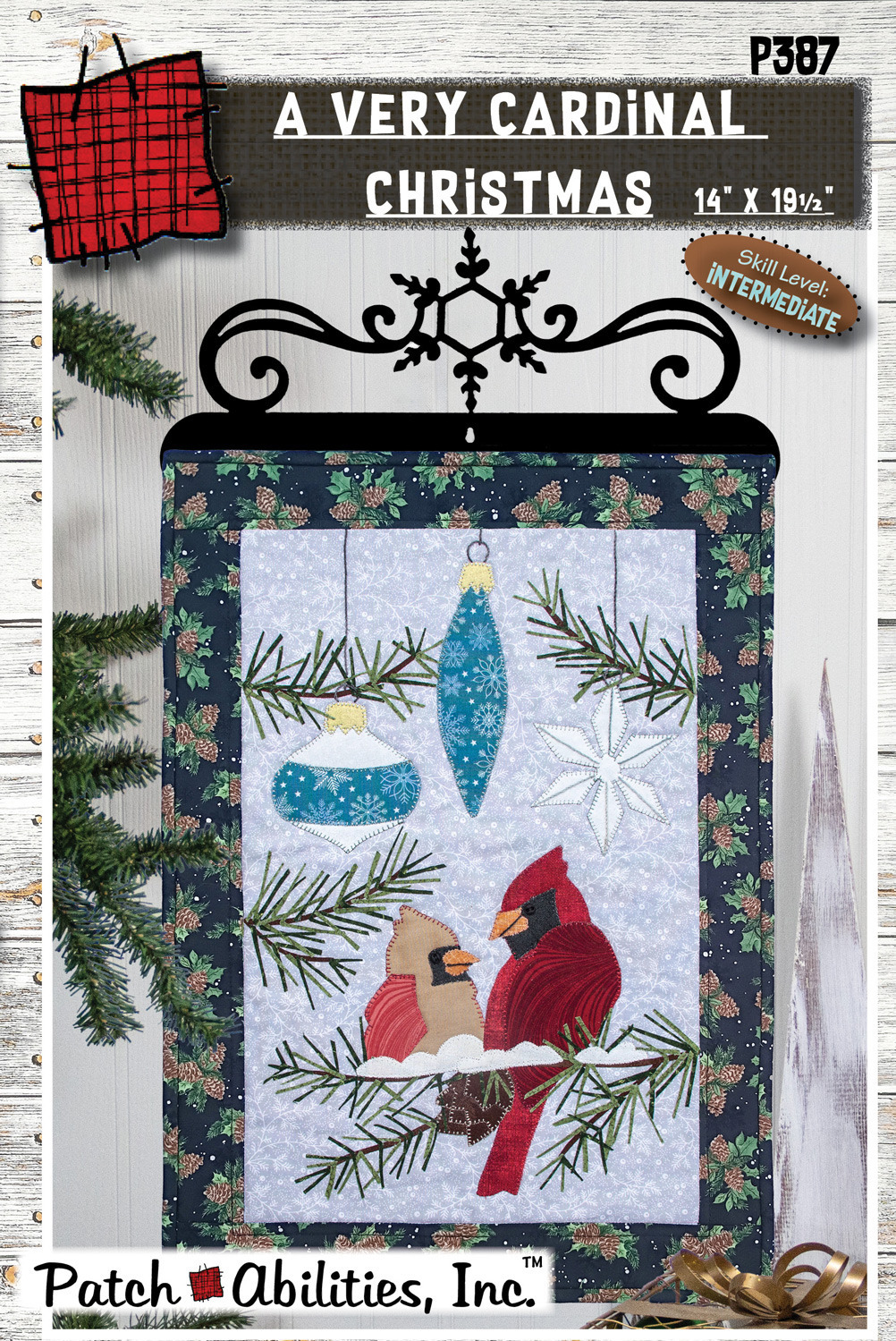 A Very Cardinal Christmas Pattern