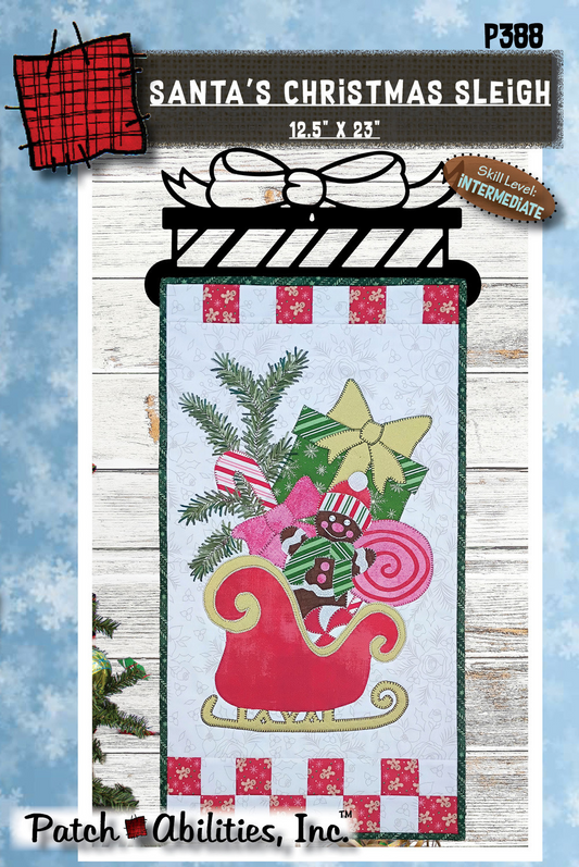 Santa's Christmas Sleigh Pattern