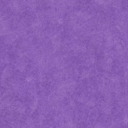 Fine Line Floral 108" Wide Back Rich Purple
