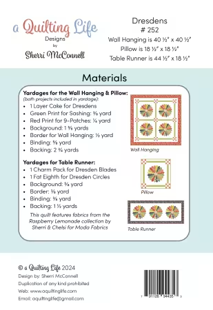 Dresdens Quilt Pattern