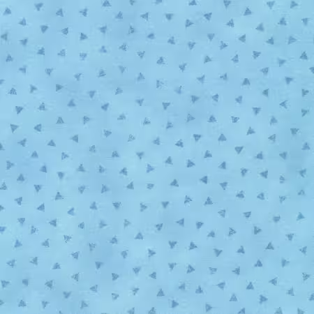 Sky Distressed Triangle Texture Flannel