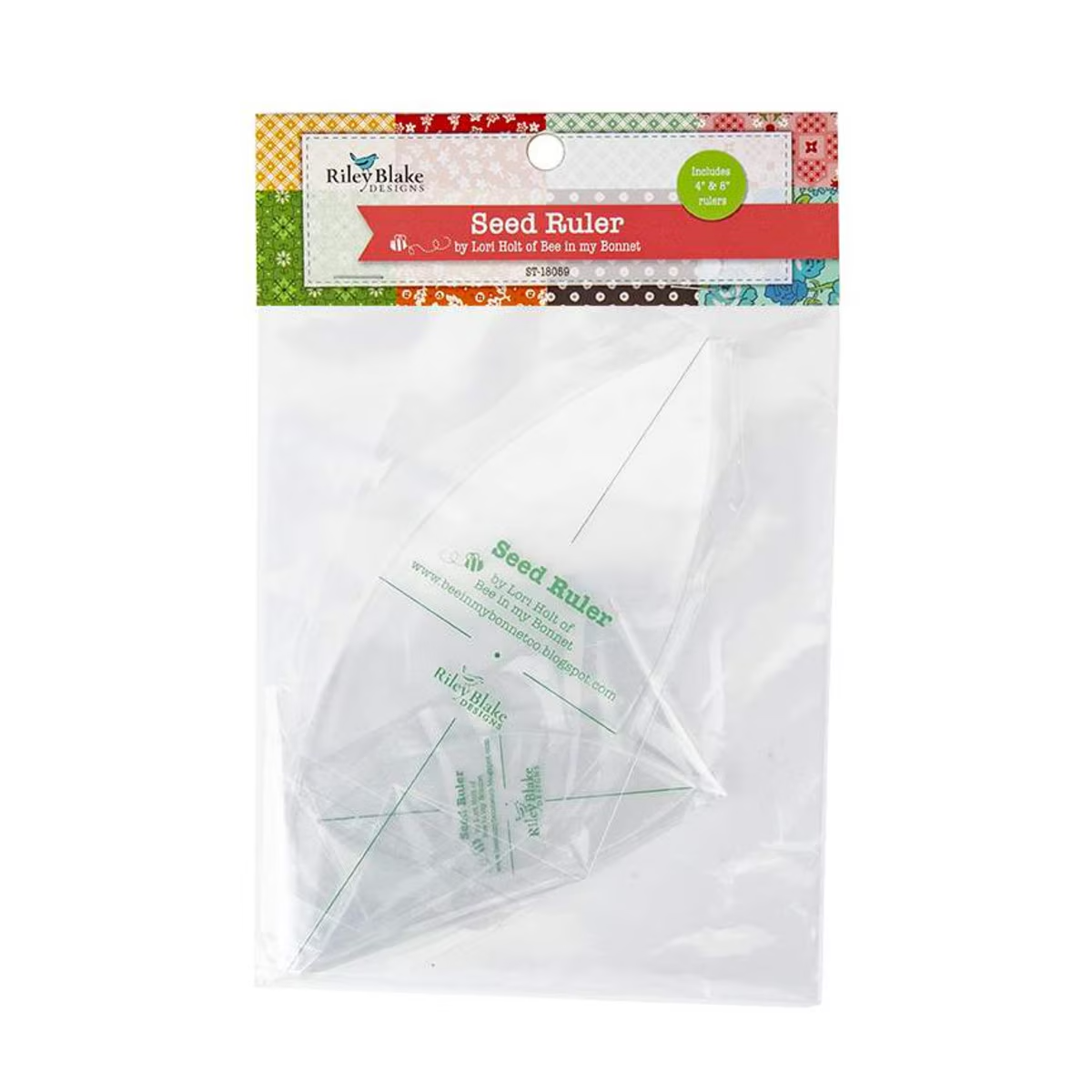 Seed Ruler Set By Lori Holt Of Bee In My Bonnet, 2pcs