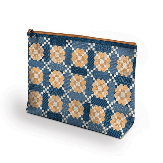 Lori Holt Denim & Daisy Vinyl Project Bag
