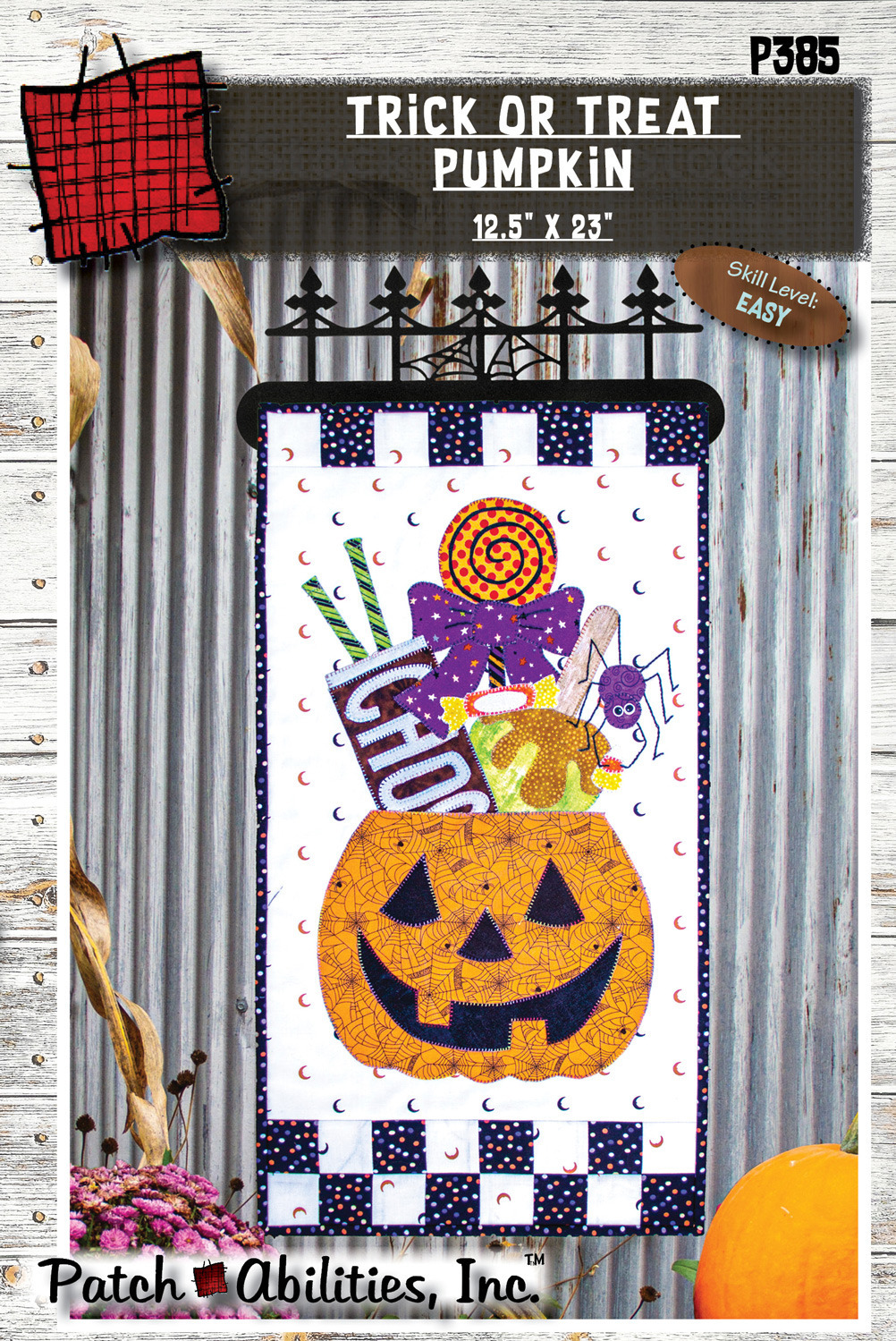 Trick or Treat Pumpkin Pattern