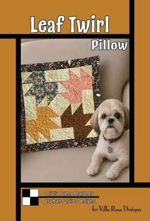 Leaf Twirl Pillow