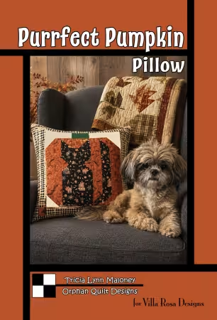 Purrfect Pumpkin Pillow