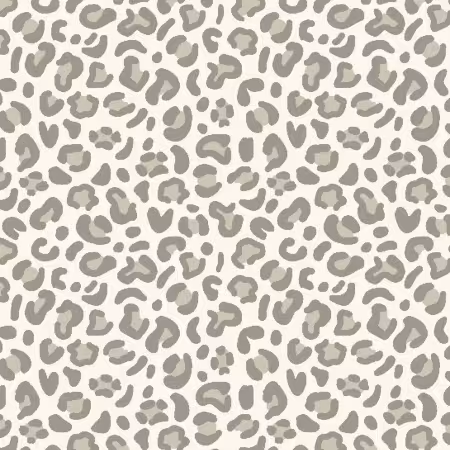 Shhh Dark Gray Leopard