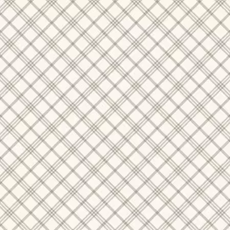Shhh Taupe Diagonal Plaid