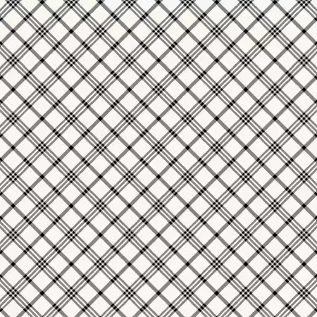 Shhh Dark Gray Diagonal Plaid