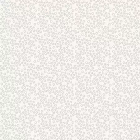 Shhh Light Gray Packed Floral