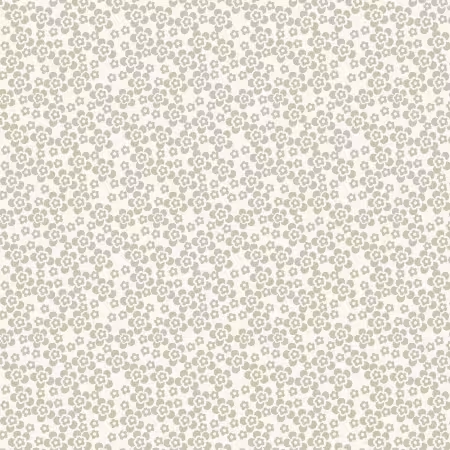 Shhh Taupe  Packed Floral