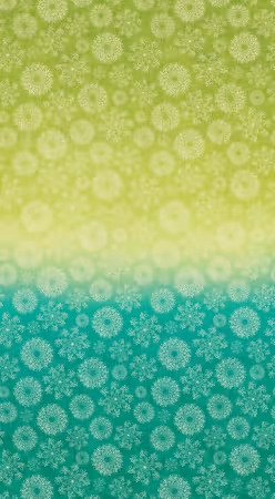 Wishflower - Lime Teal Ombre