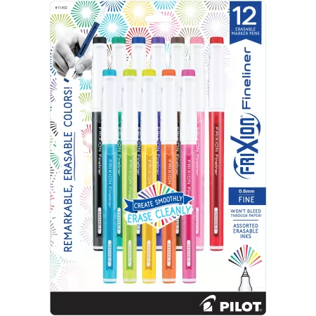 Frixion Fineliner - Assorted Colors