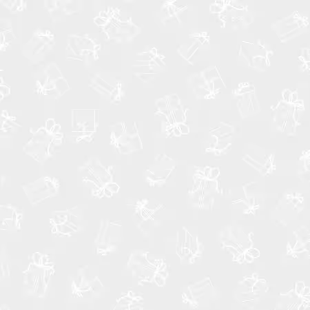 Gift Box Toss White on White