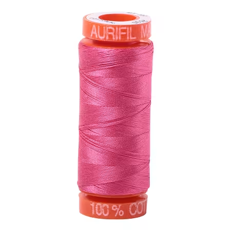 Mako Cotton Embroidery Thread 50wt 220yds Blossom Pink