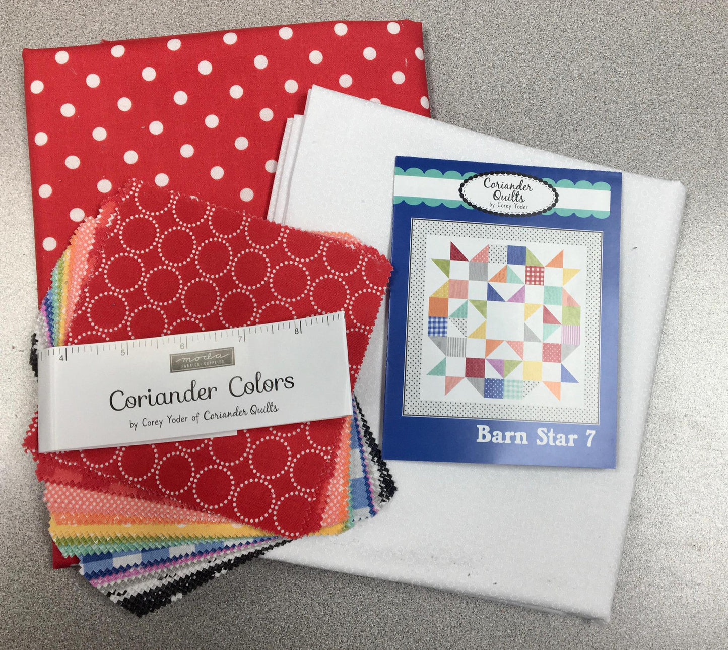 Coriander Barn Star 7 Quilt Kit