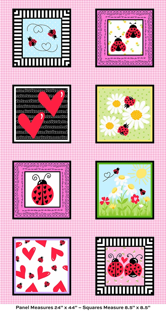 Little Ladies Pinky Promise Block Panel
